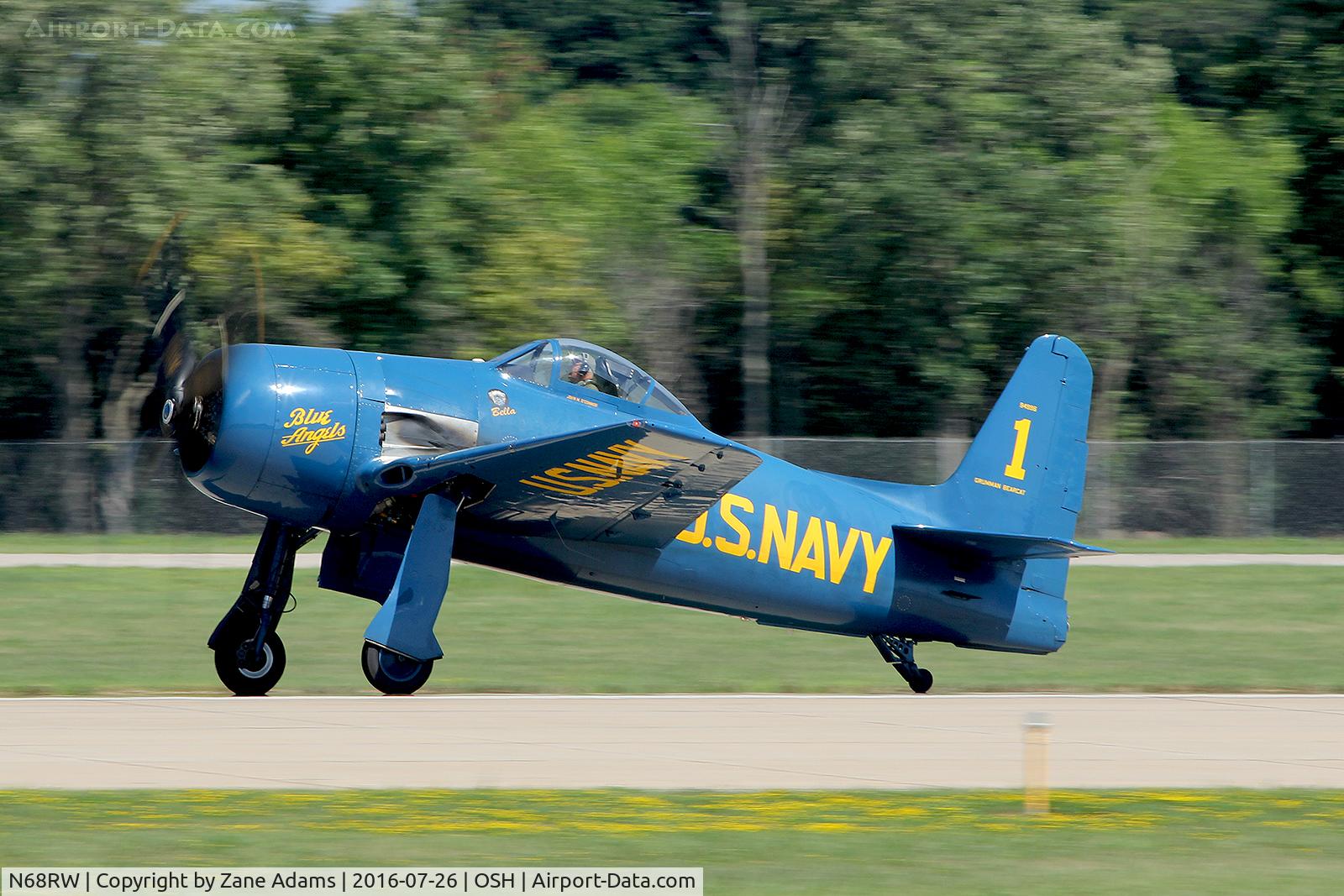 N68RW, 1947 Grumman F8F-2 (G58) Bearcat C/N D.1162, 2016 EAA AirVenture - Oshkosh, Wisconsin