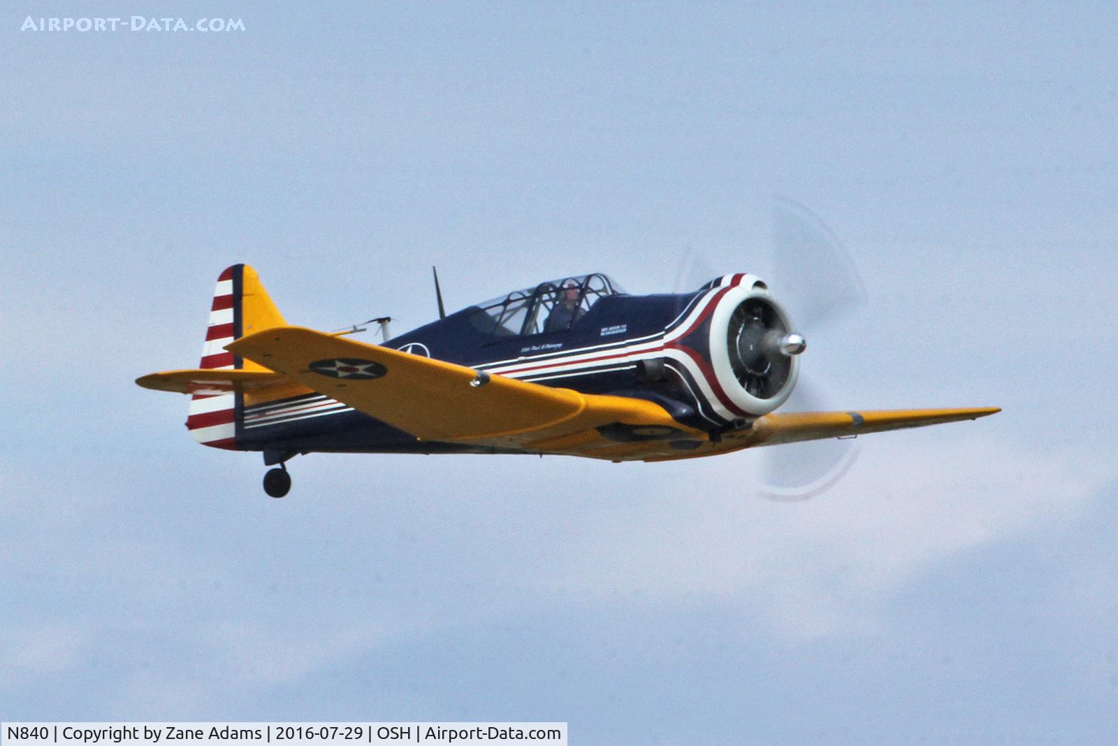 N840, 1940 North American P-64 C/N 68-3061, 2016 EAA AirVenture - Oshkosh, Wisconsin
