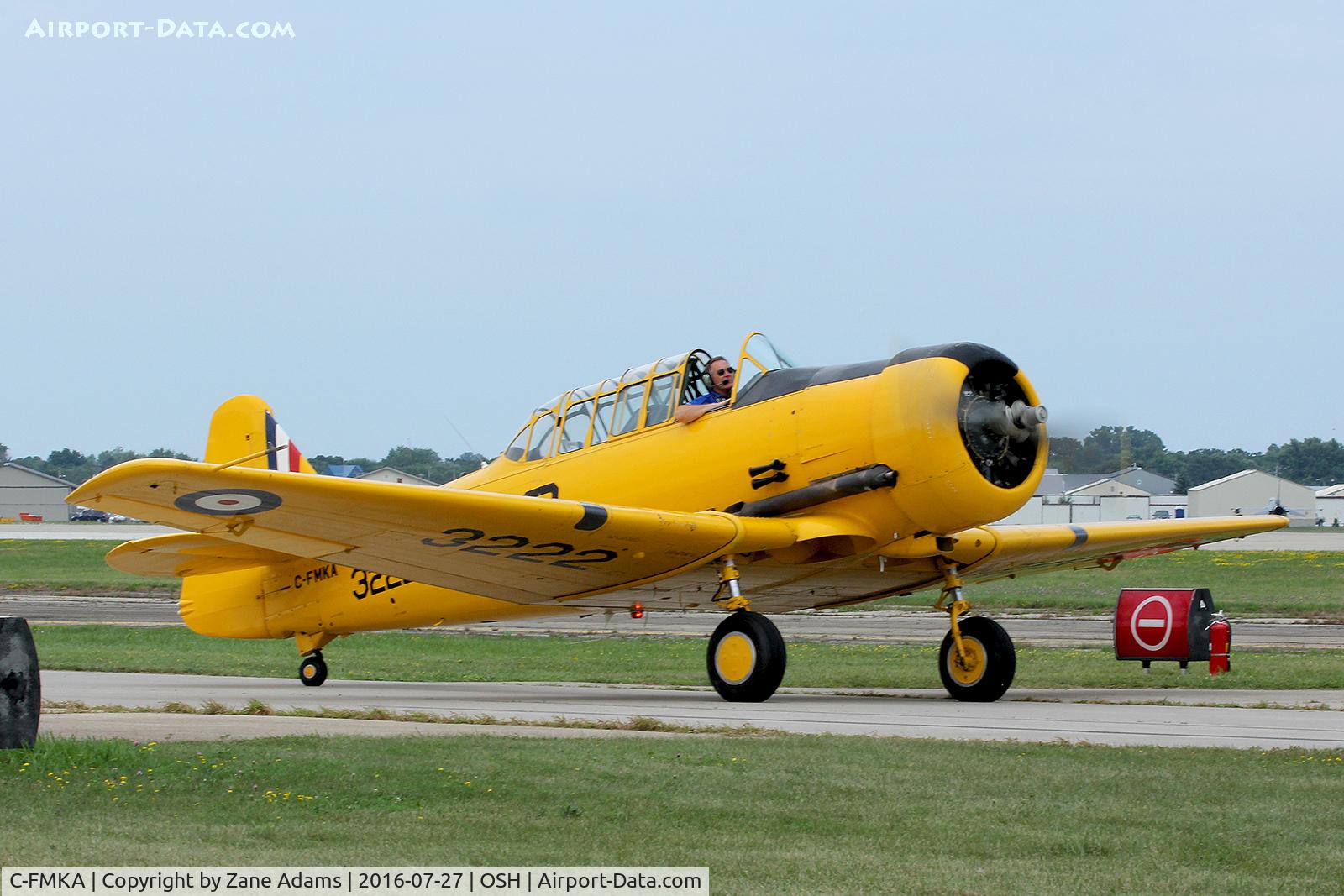 C-FMKA, 1941 Noorduyn AT-16 Harvard II C/N 75-3496, 2016 EAA AirVenture - Oshkosh, Wisconsin