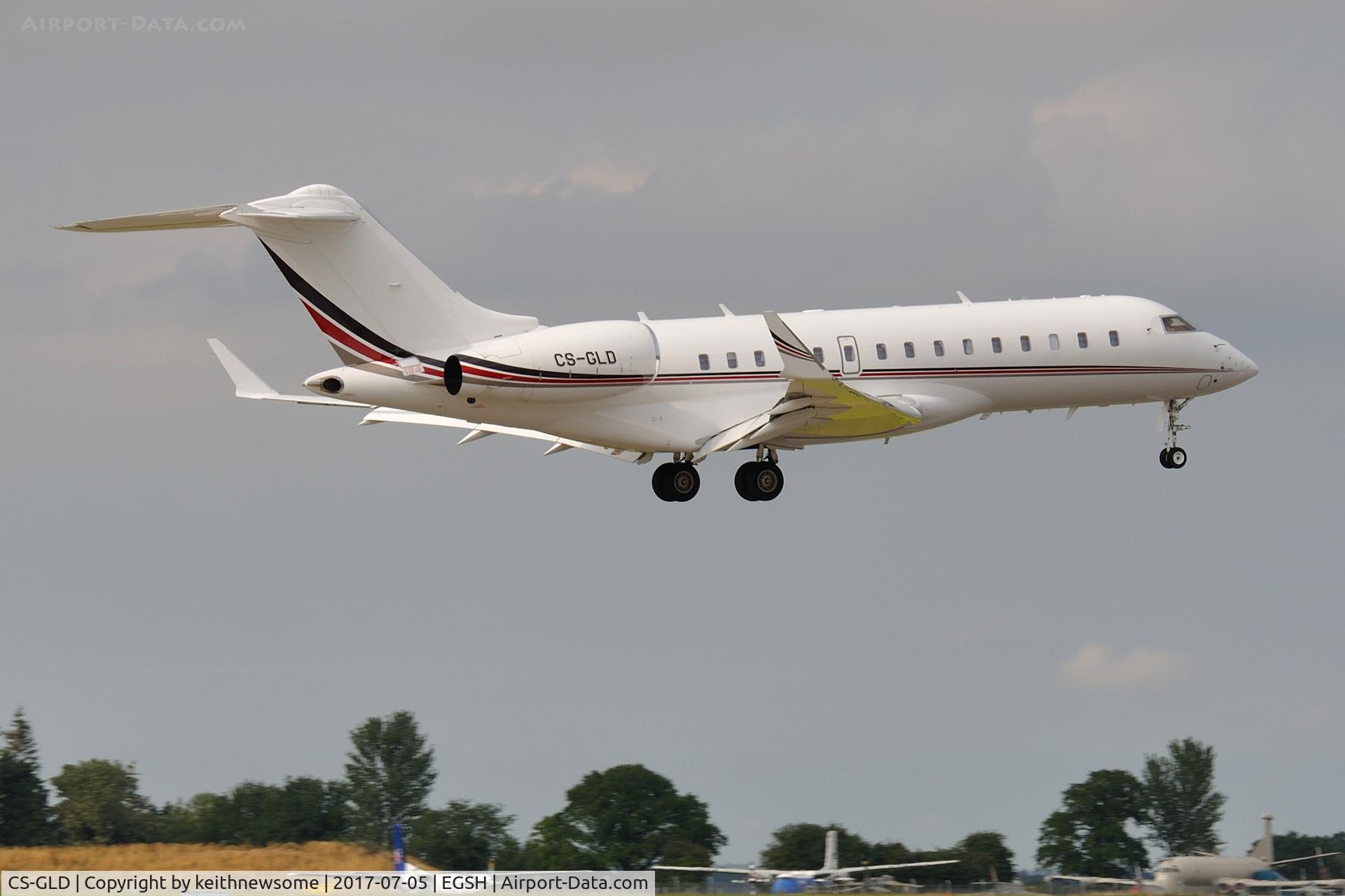 CS-GLD, 2012 Bombardier BD-700-1A10 Global 6000 C/N 9538, Nice NetJet Visitor.