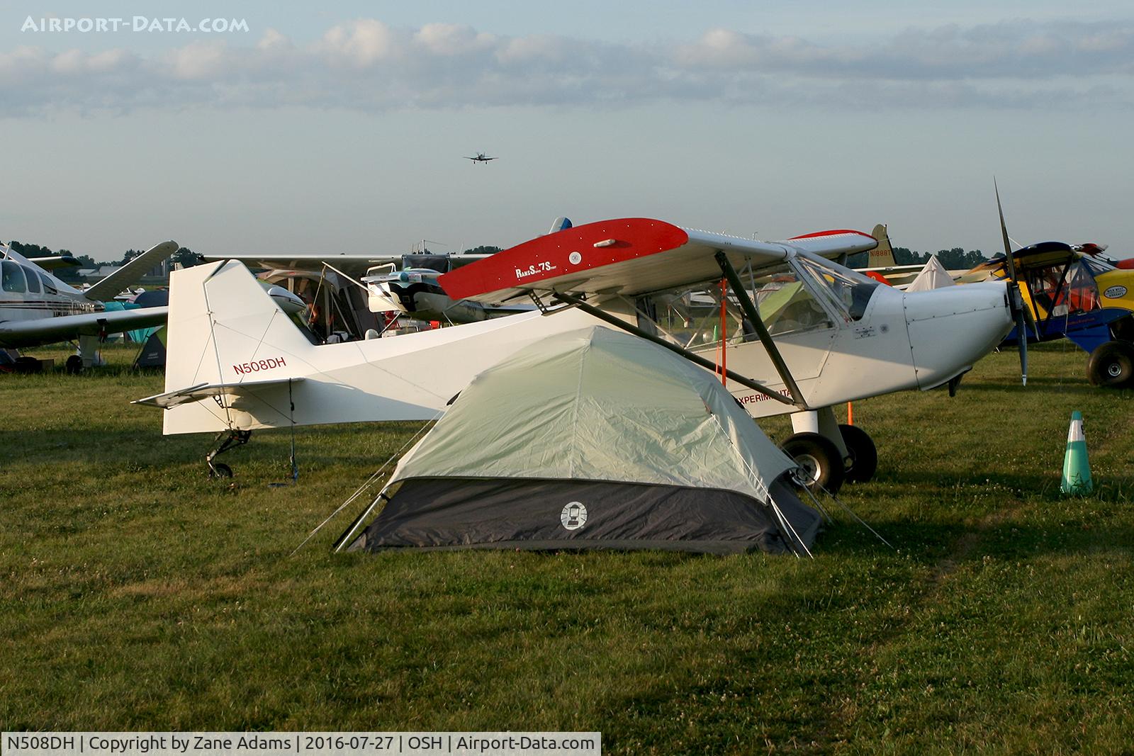 N508DH, Rans S-7S Courier C/N 0508508, 2016 EAA AirVenture - Oshkosh, Wisconsin