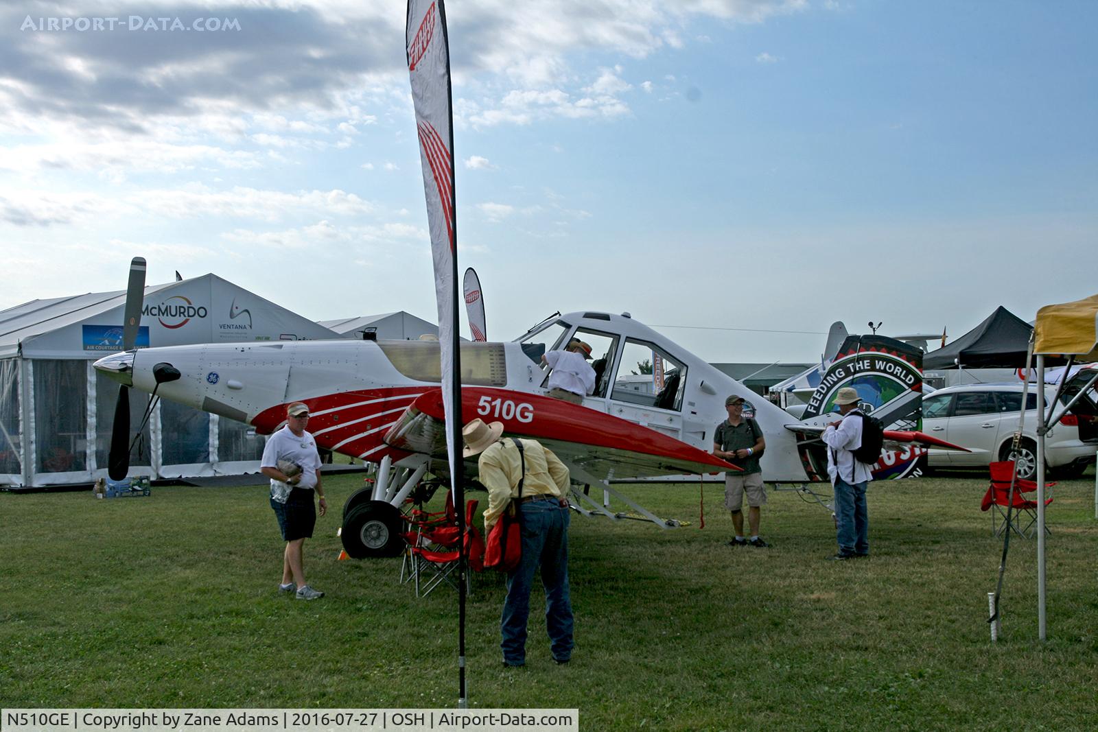 N510GE, 2016 Thrush Aircraft Inc S2R-H80 C/N H80-185DC, 2016 EAA AirVenture - Oshkosh, Wisconsin