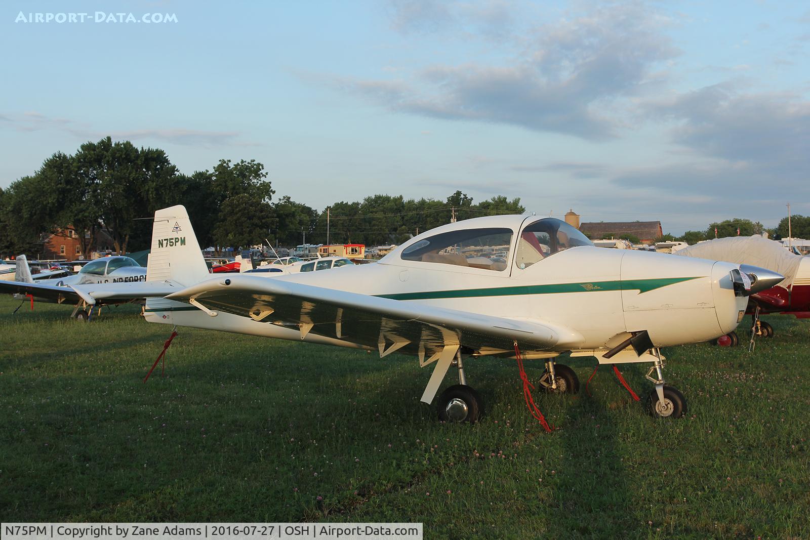 N75PM, 1947 North American Navion (NA-145) C/N NAV-4-183, 2016 EAA AirVenture - Oshkosh, Wisconsin