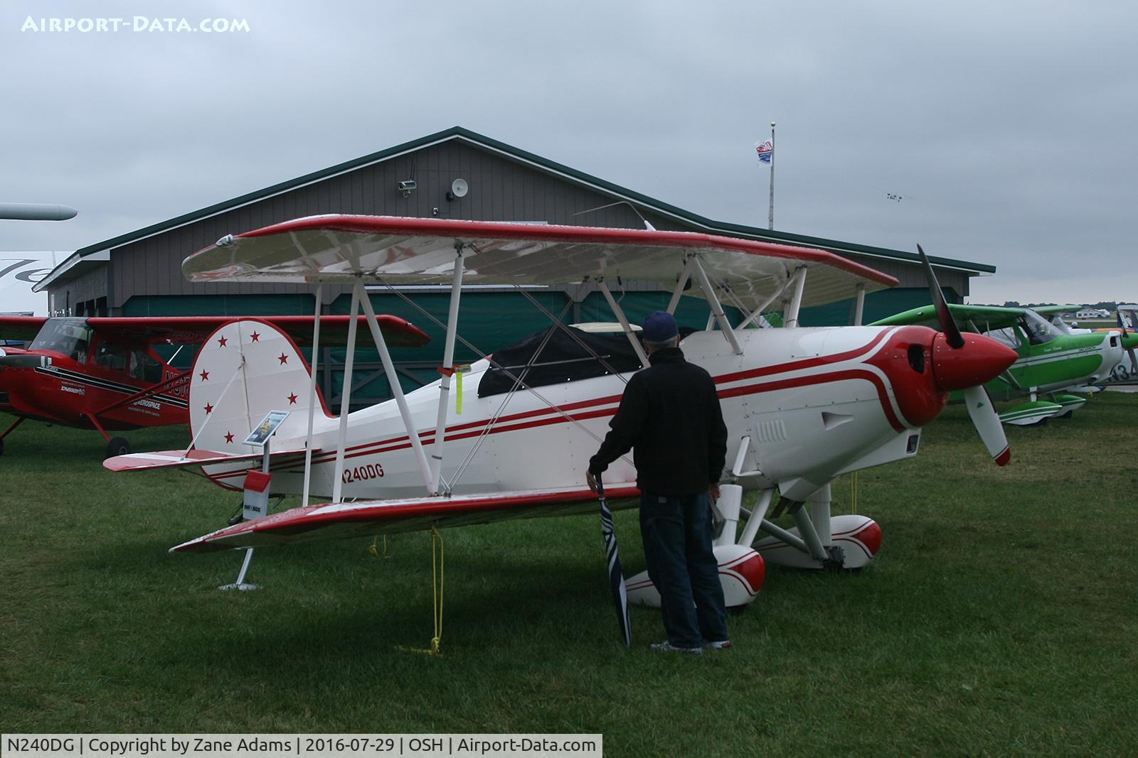 N240DG, 2014 Waco 2T-1A2 C/N 1202, 2016 EAA AirVenture - Oshkosh, Wisconsin