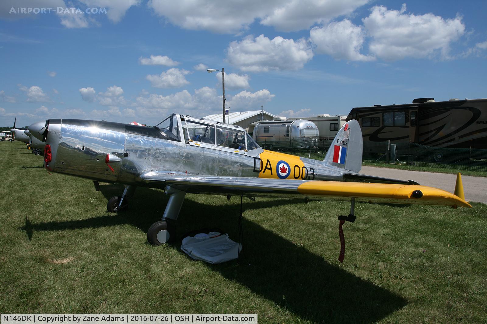 N146DK, De Havilland DHC-1 Chipmunk T.10 C/N C1/0103, 2016 EAA AirVenture - Oshkosh, Wisconsin