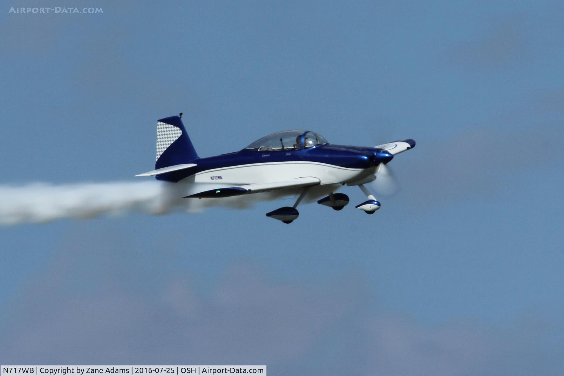 N717WB, 2006 Vans RV-8A C/N 80363, 2016 EAA AirVenture - Oshkosh, Wisconsin