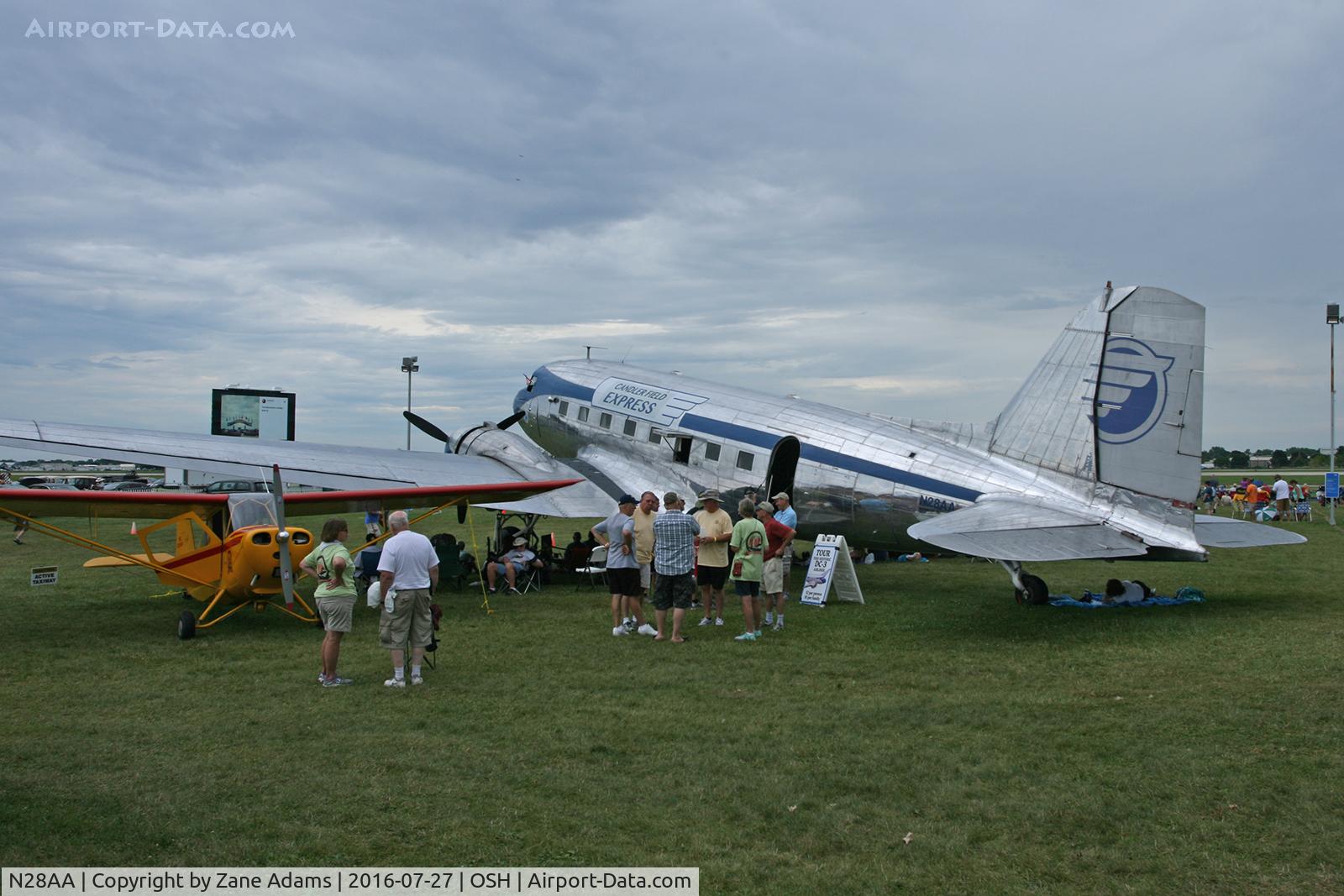 N28AA, 1940 Douglas DC-3A C/N 2239, 2016 EAA AirVenture - Oshkosh, Wisconsin
