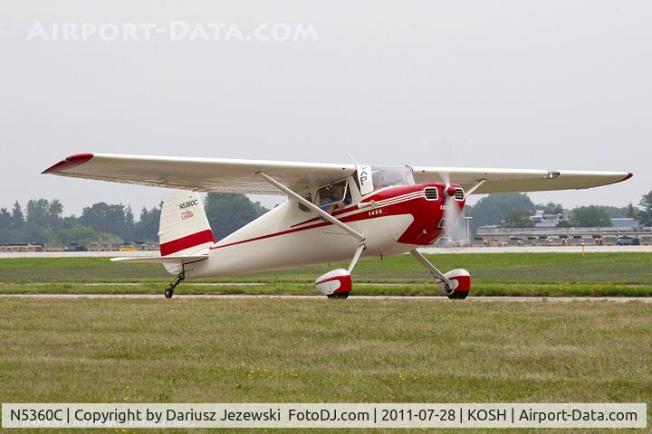 N5360C, Cessna 140A C/N 15491, Cessna 140A CN 15583,, N5360C