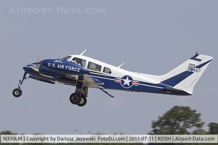 N310LM, 1960 Cessna 310D C/N 39086, Cessna 310D (U-3B Blue) CN 39086, N310LM