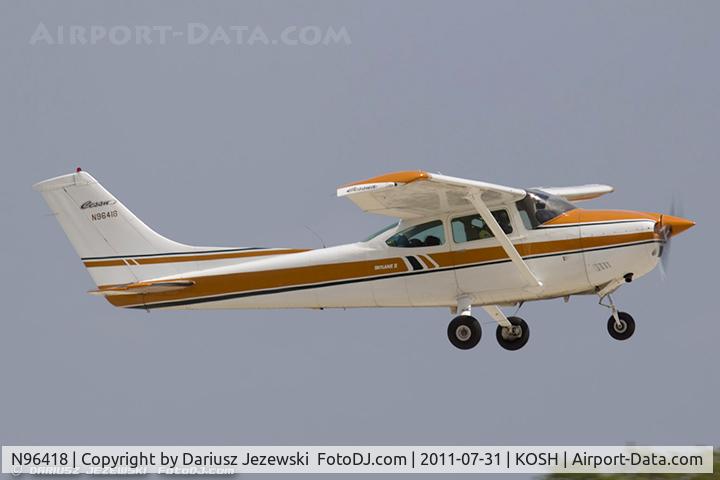 N96418, 1978 Cessna 182Q Skylane C/N 18266714, Cessna 182Q Skylane CN 18266714, N96418