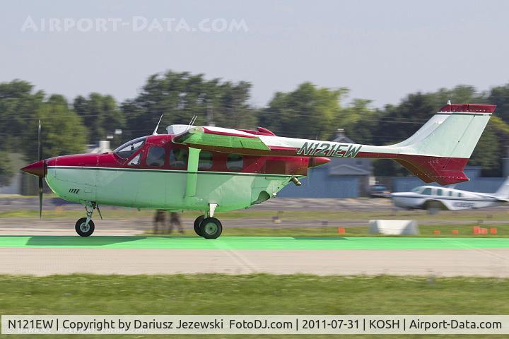 N121EW, Cessna P337H C/N P337-0336, Cessna 337H CN P337-0336, N121EW