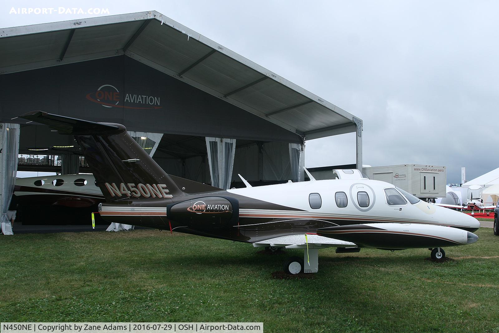 N450NE, 2015 Eclipse Aviation Corp EA500 C/N 550-0280, 2016 EAA AirVenture - Oshkosh, Wisconsin