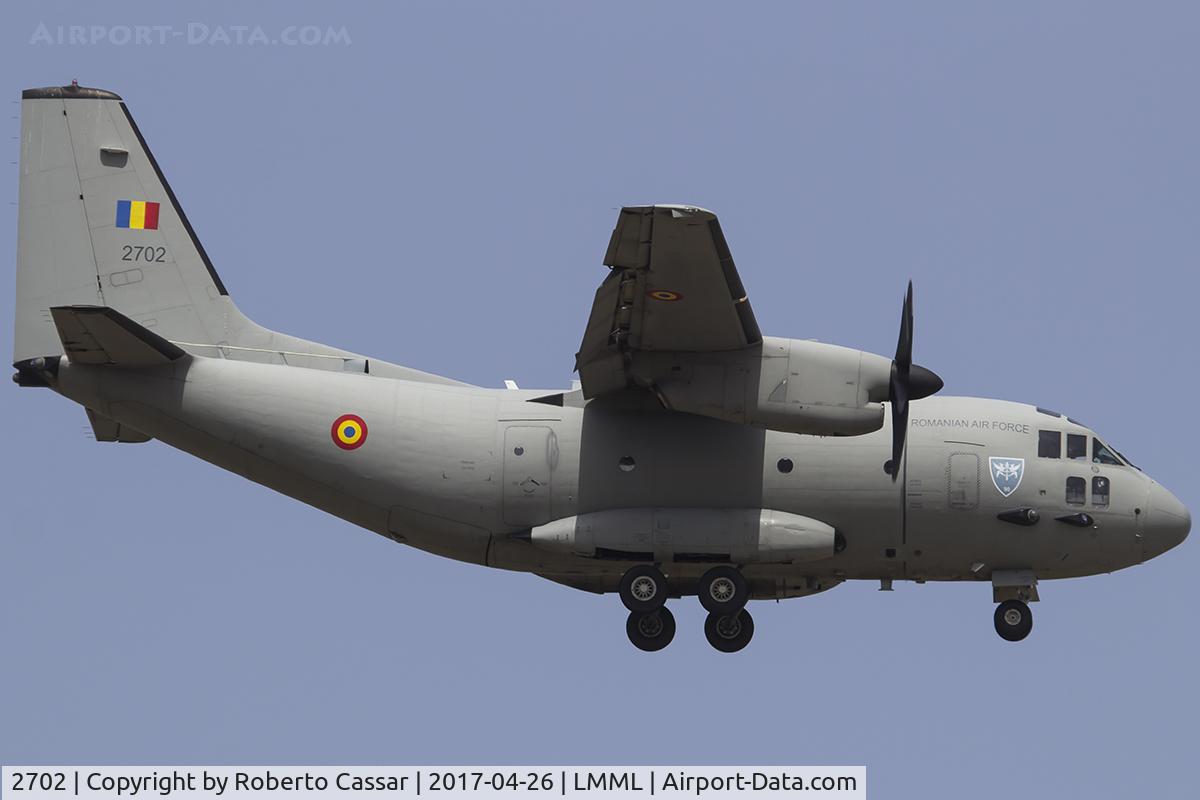 2702, Alenia C-27J Spartan C/N 4144, Runway 13