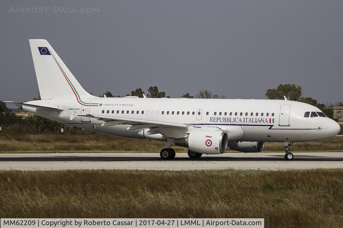 MM62209, 2002 Airbus ACJ319 (A319-115/CJ) C/N 1795, Runway 13