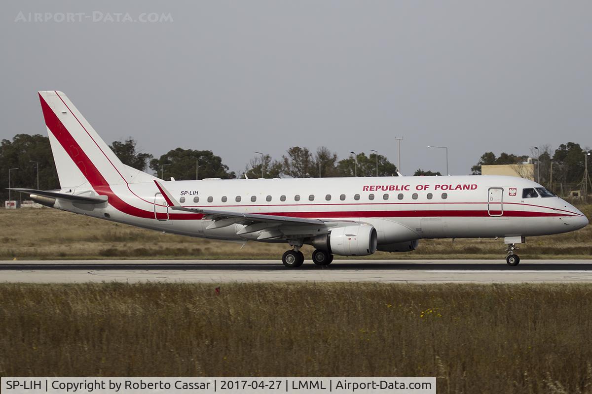 SP-LIH, 2009 Embraer 175LR (ERJ-170-200LR) C/N 17000288, Runway 13