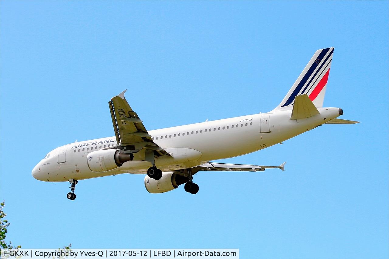 F-GKXK, 2003 Airbus A320-214 C/N 2140, Airbus A320-214, On final rwy 23, Bordeaux-Mérignac airport (LFBD-BOD)