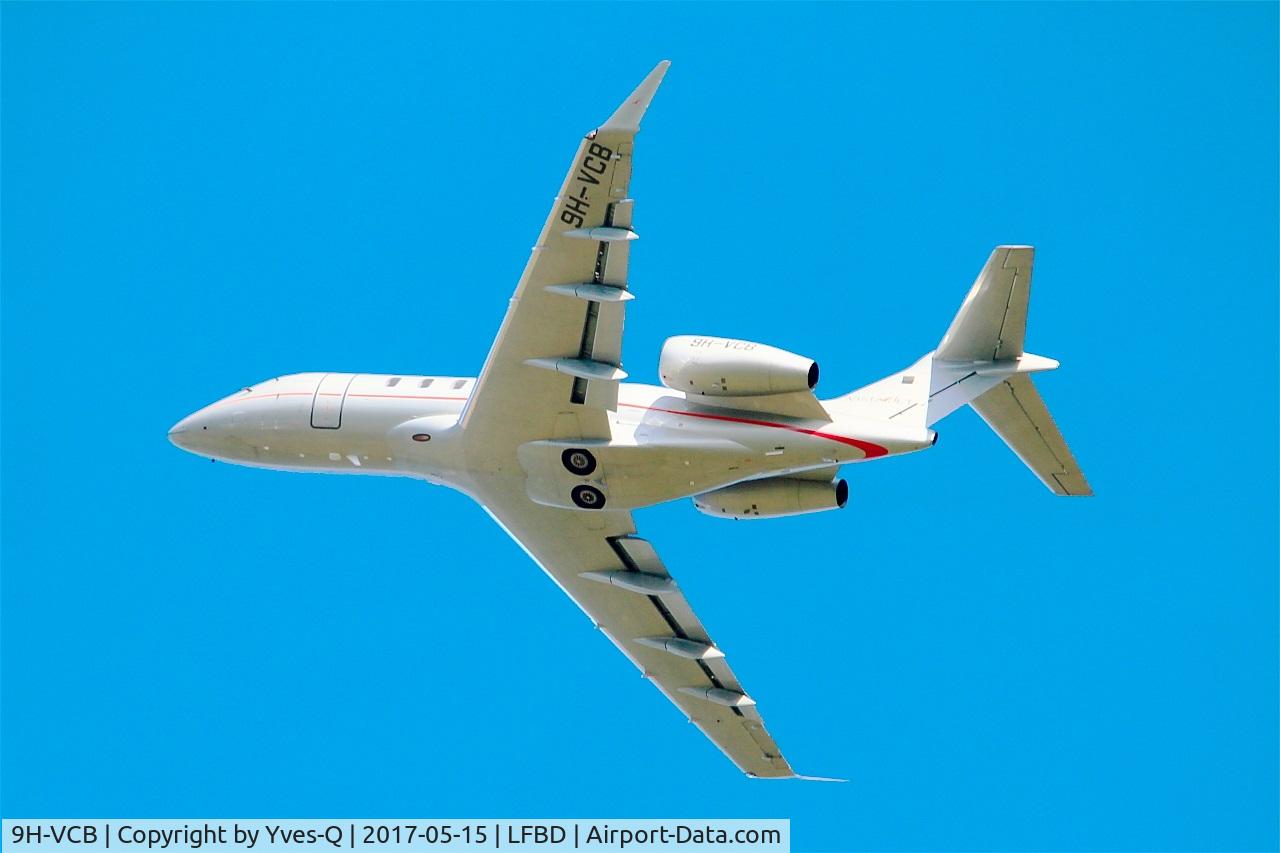 9H-VCB, 2014 Bombardier Challenger 300 (BD-100-1A10) C/N 20514, Bombardier Challenger 300, Take off rwy 23, Bordeaux-Mérignac airport (LFBD-BOD)