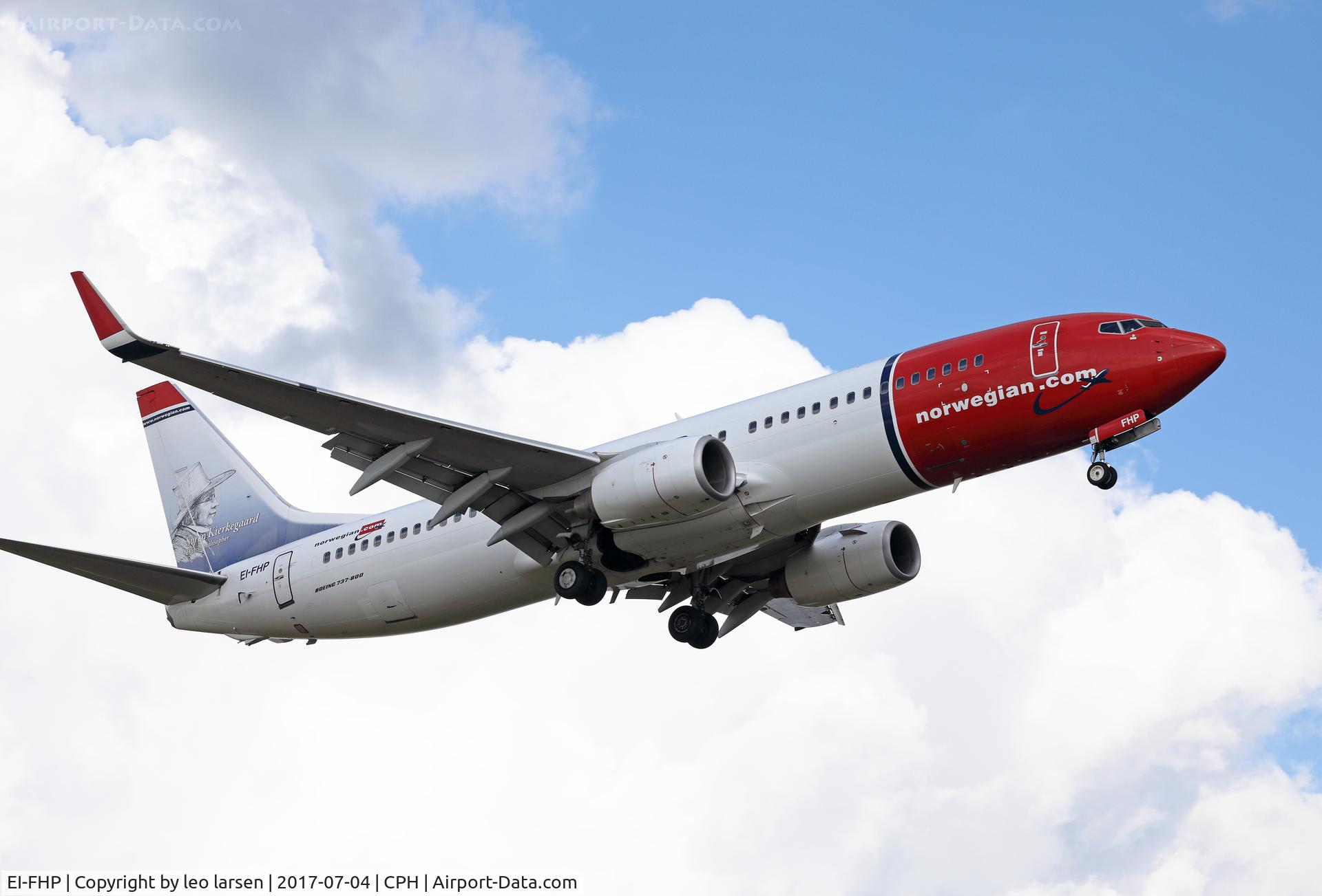 EI-FHP, 2010 Boeing 737-8JP C/N 40865, Copenhagen 4.7.2017