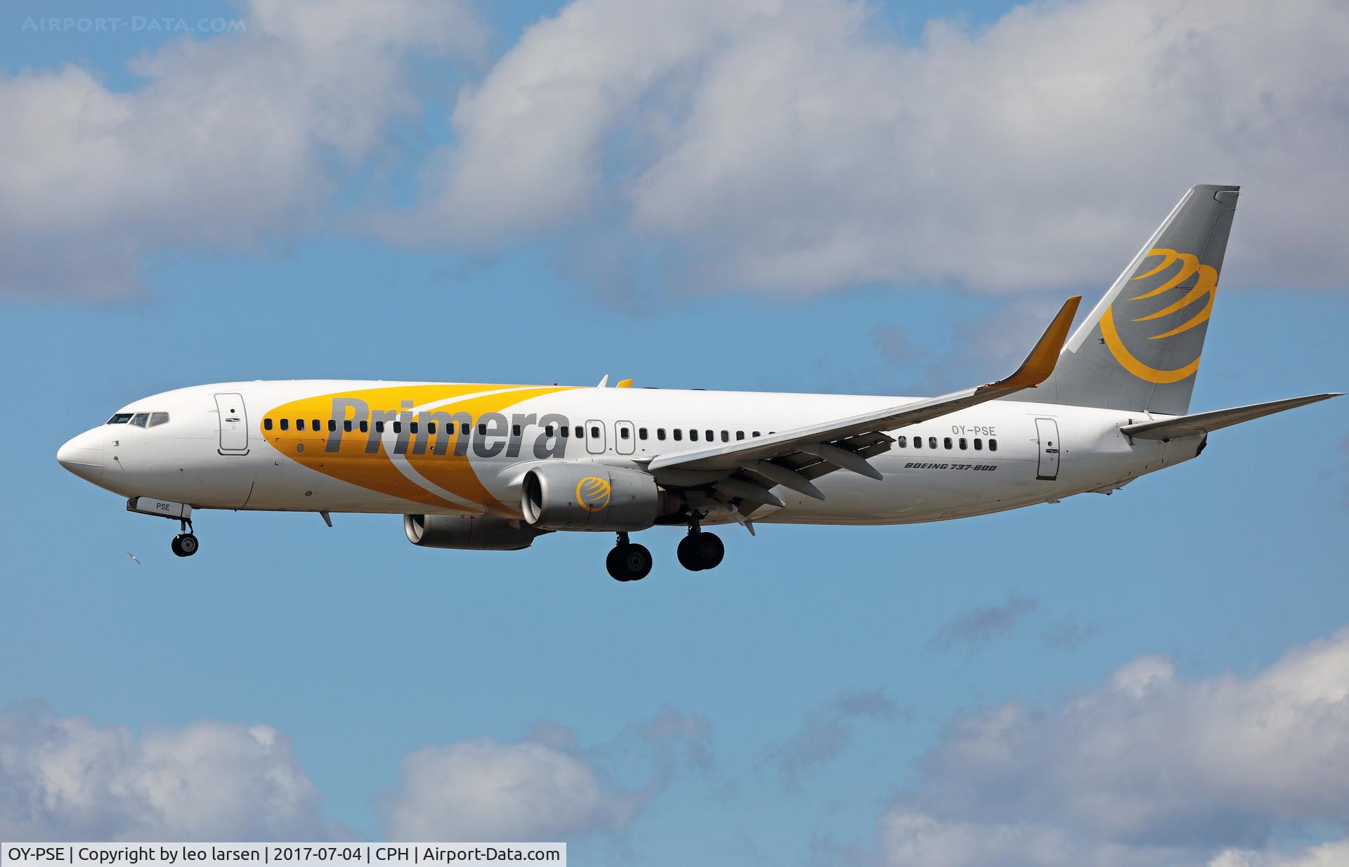 OY-PSE, 2000 Boeing 737-809 C/N 30664, Copenhagen 4.7.2017