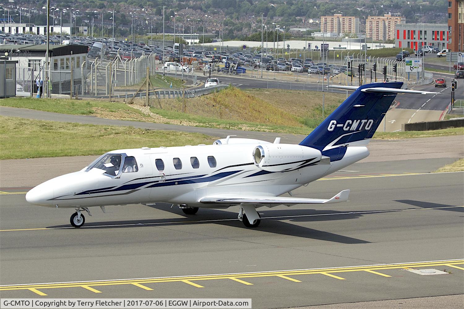 G-CMTO, 2014 Cessna 525 Citation M2 C/N 525-0848, At London- Luton airport
