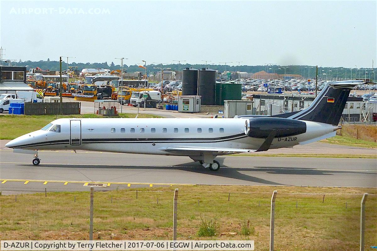 D-AZUR, 2016 Embraer EMB-135BJ Legacy 650 C/N 14501219, At London- Luton airport
