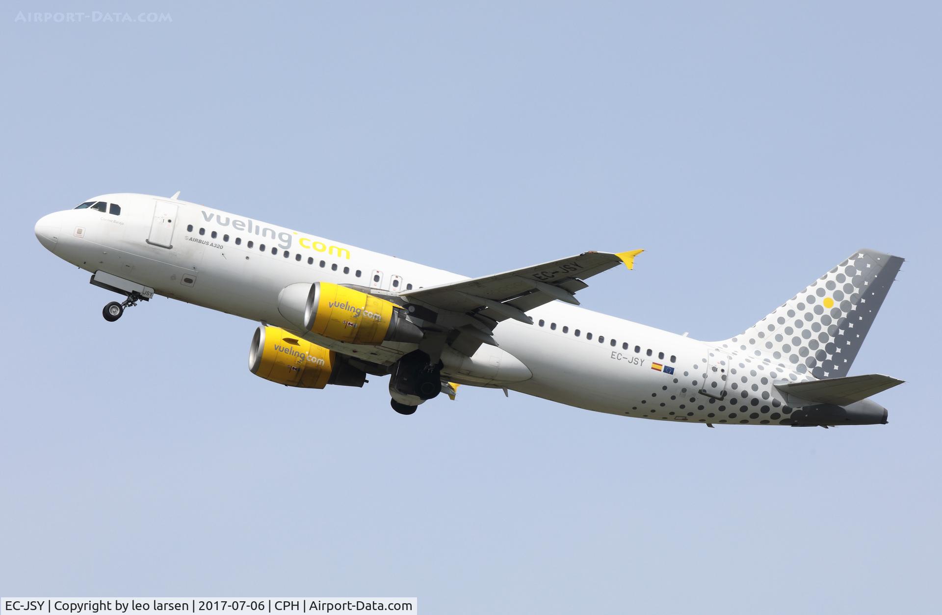 EC-JSY, 2006 Airbus A320-214 C/N 2785, Copenhagen 6.7.2017