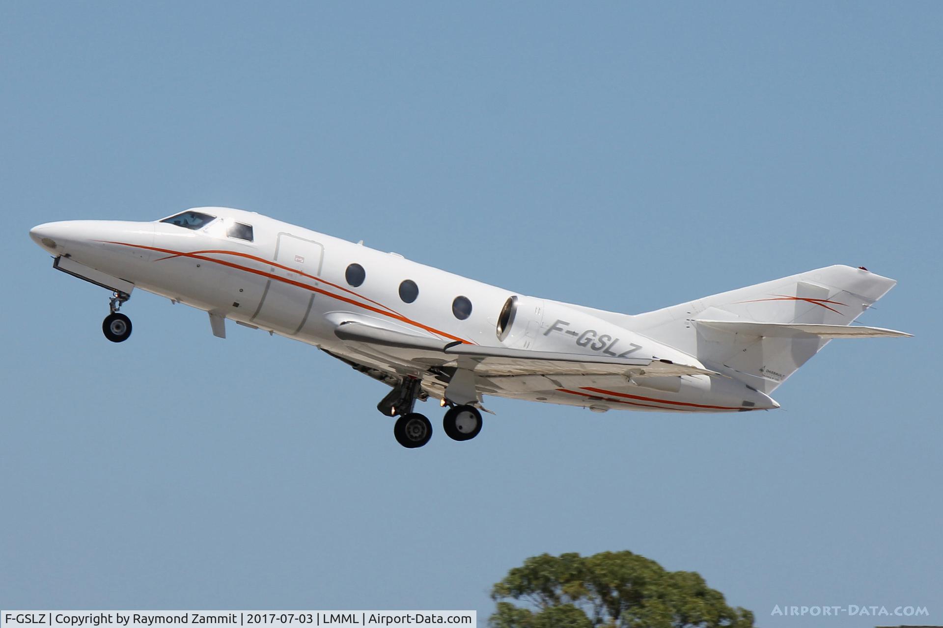 F-GSLZ, 1986 Dassault Falcon 100 C/N 208, Dassault Falcon10 F-GSLZ