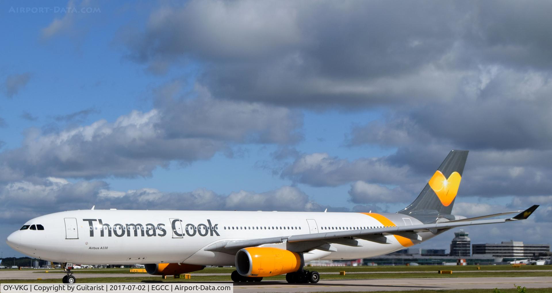 OY-VKG, 2000 Airbus A330-343X C/N 349, At Manchester