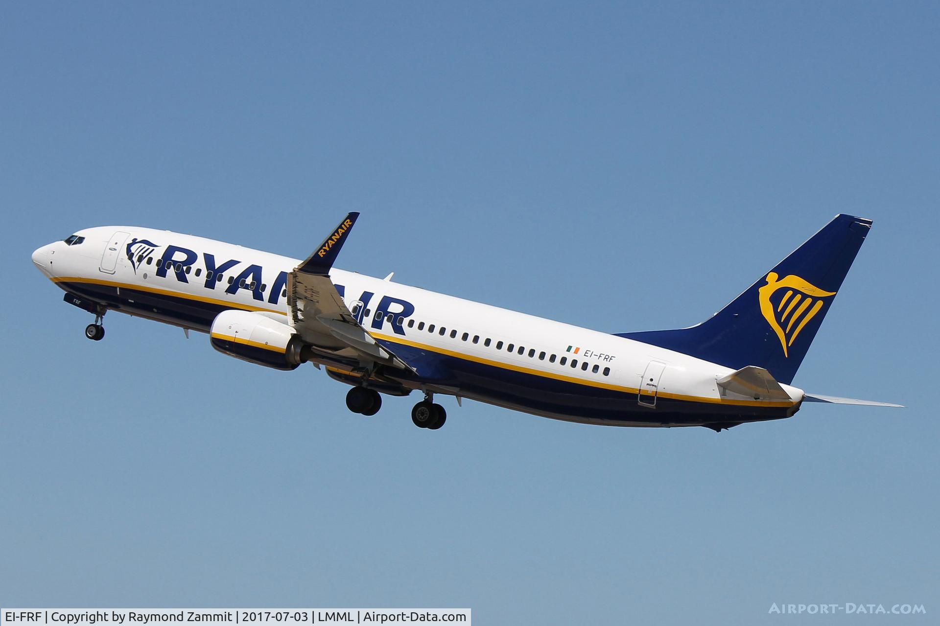 EI-FRF, 2016 Boeing 737-8AS C/N 44732, B737-800 EI-FRF Ryanair