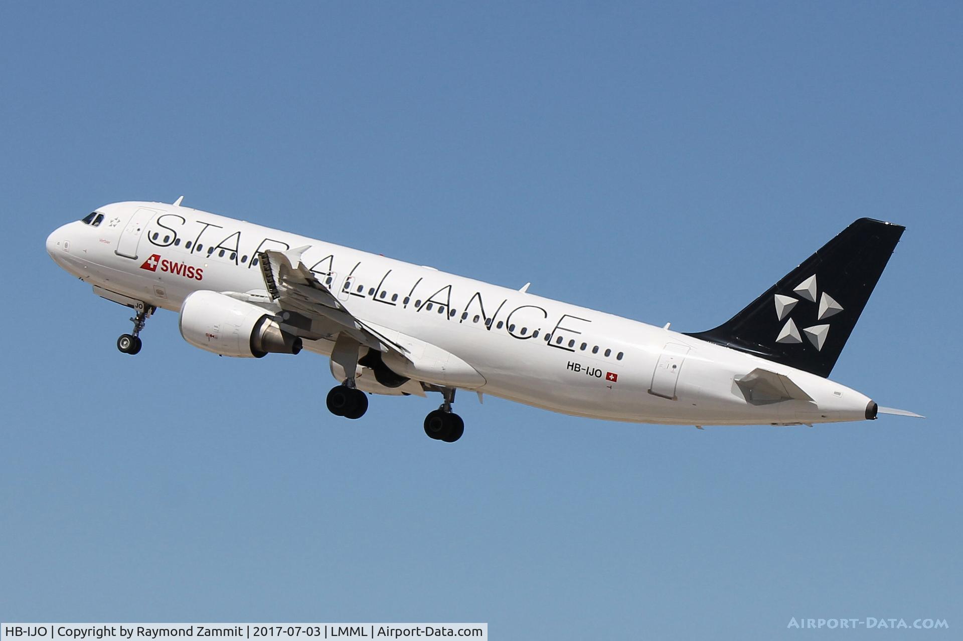 HB-IJO, 1997 Airbus A320-214 C/N 673, A320 HB-IJO in Swiss Star Alliance livery