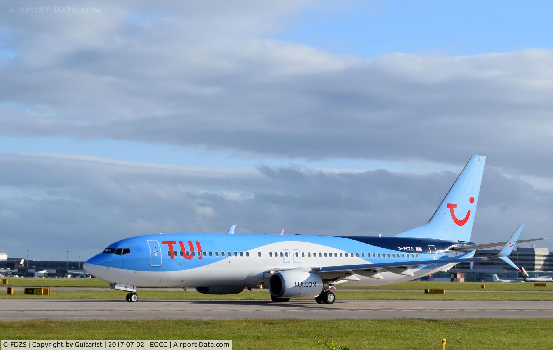 G-FDZS, 2009 Boeing 737-8K5 C/N 35147, At Manchester