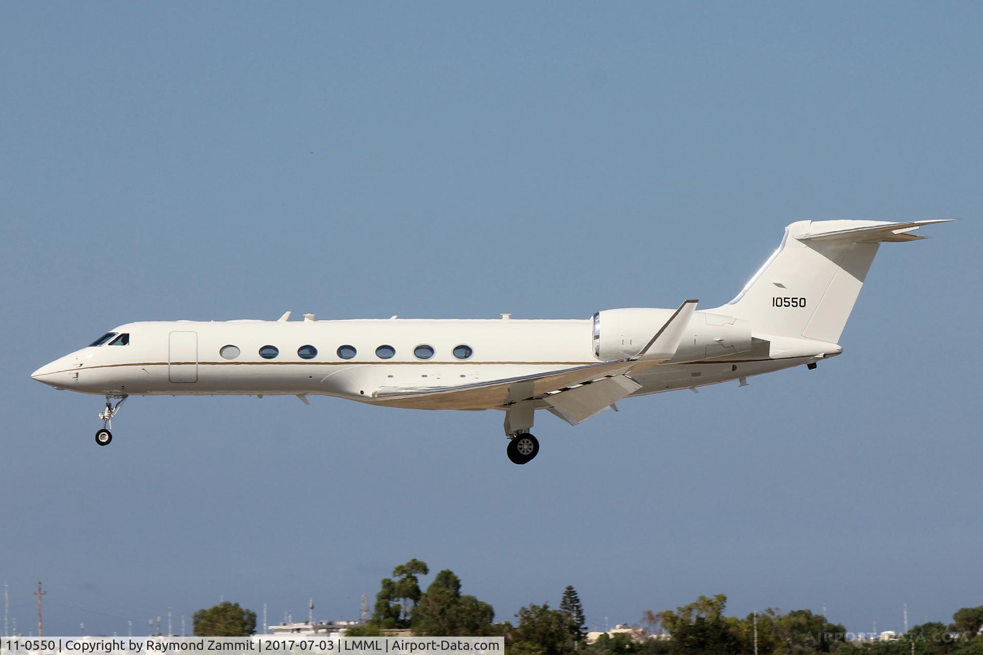 11-0550, 2010 Gulfstream Aerospace C-37B Gulfstream 550 C/N 5297, Gulfstream C-37B 11-0550 United States Air Force