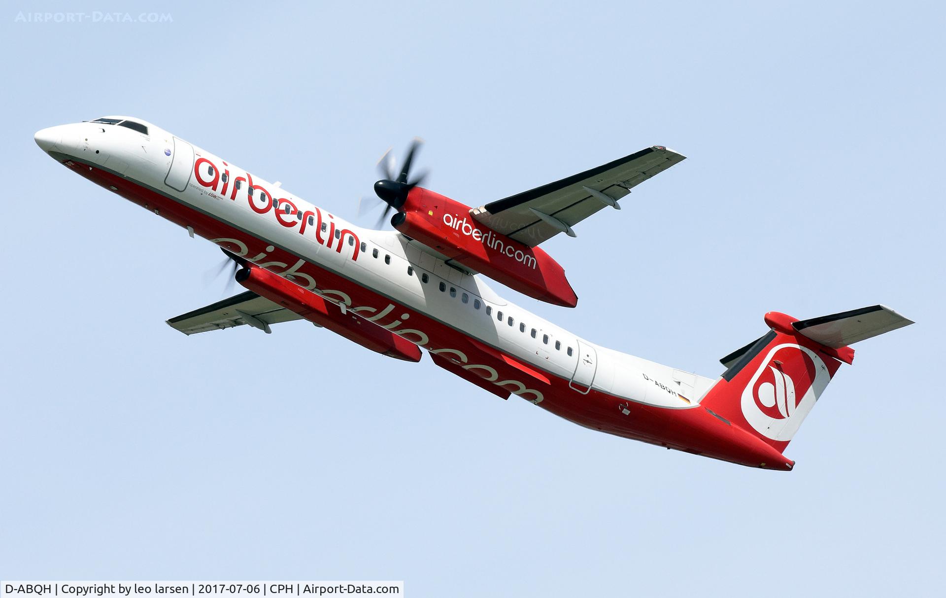 D-ABQH, 2009 De Havilland Canada DHC-8-402 Dash 8 C/N 4256, Copenhagen 6.7.2017