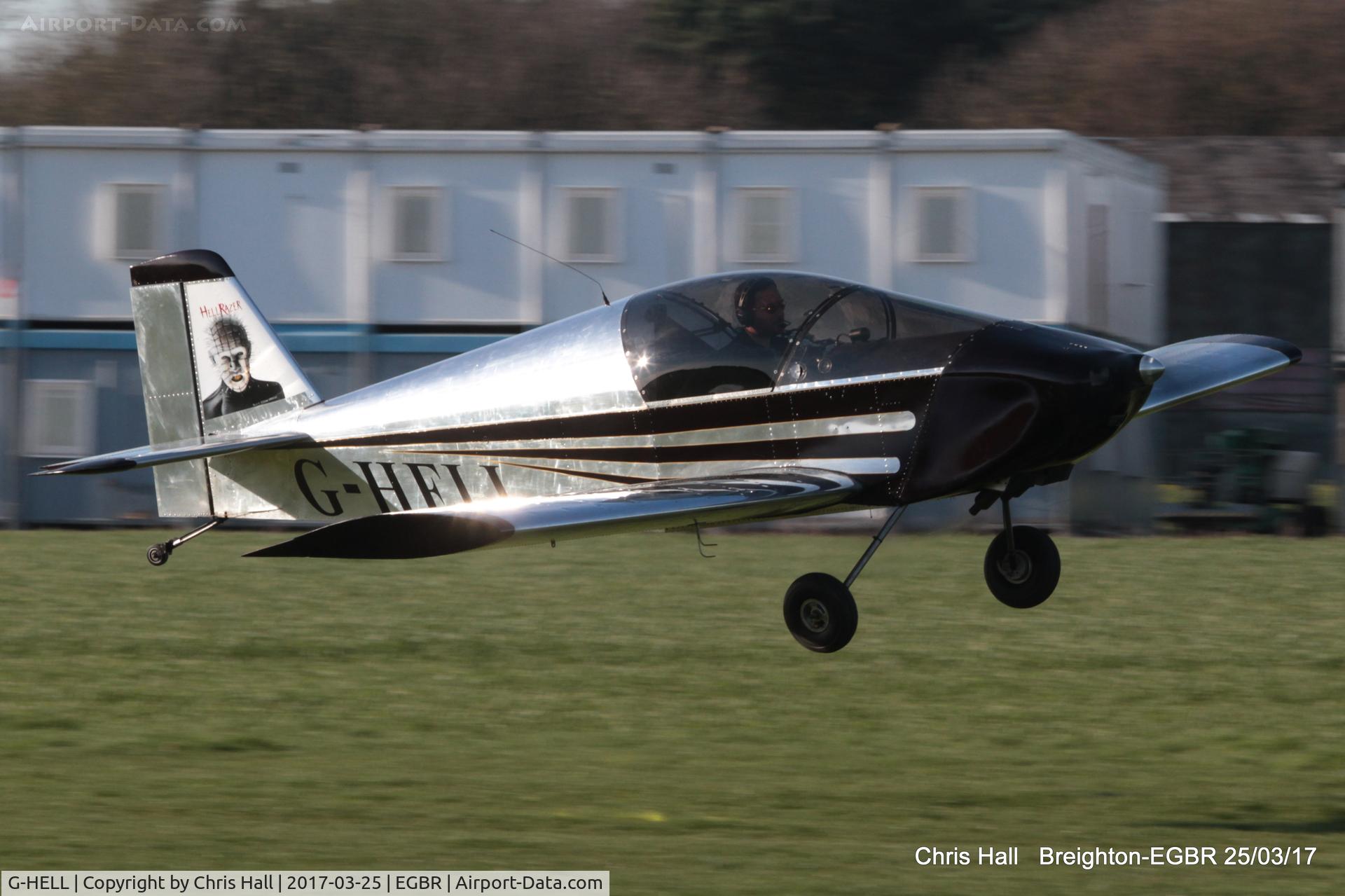 G-HELL, 2015 Sonex 3300 C/N LAA 337-15182, at Breighton