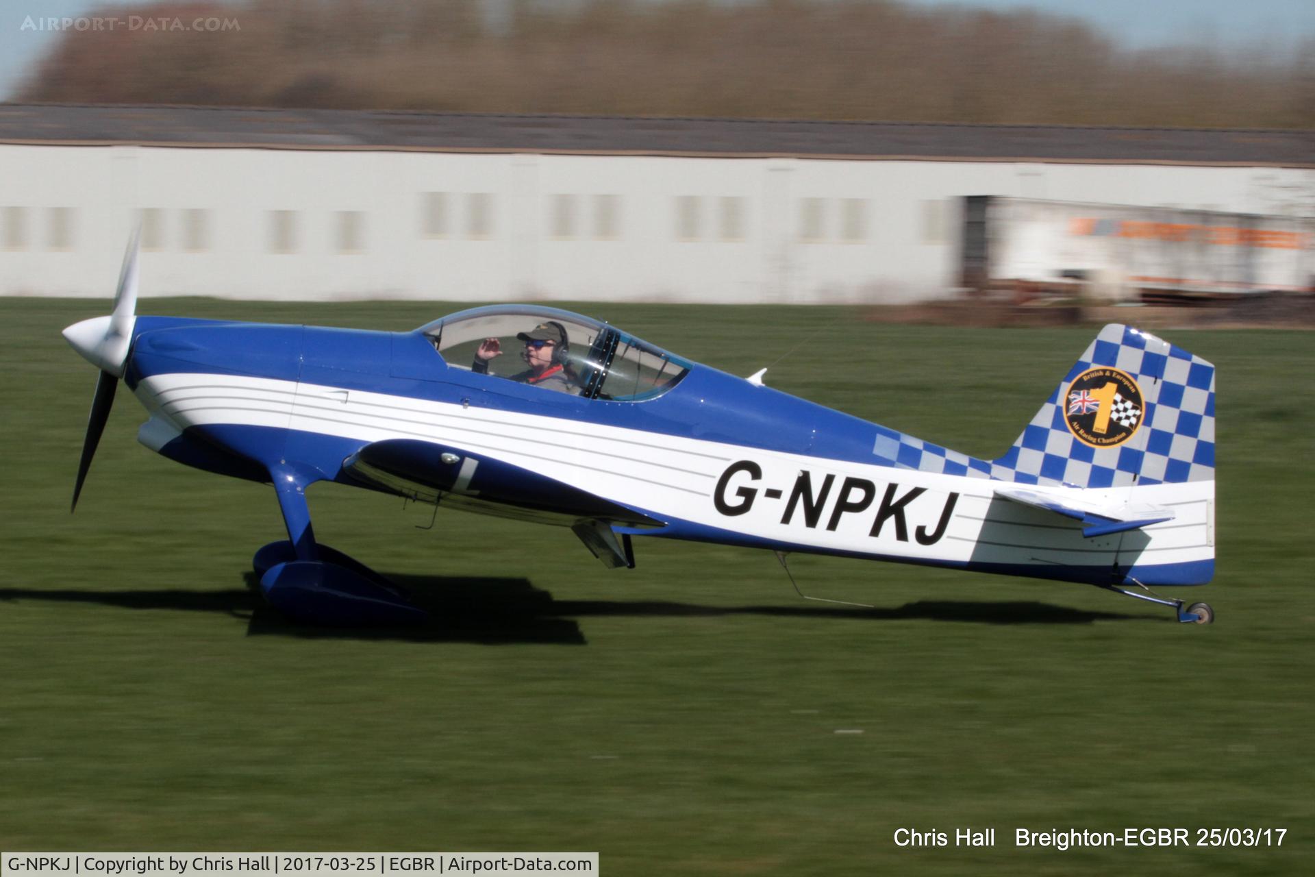 G-NPKJ, 1998 Vans RV-6 C/N PFA 181-13138, at Breighton