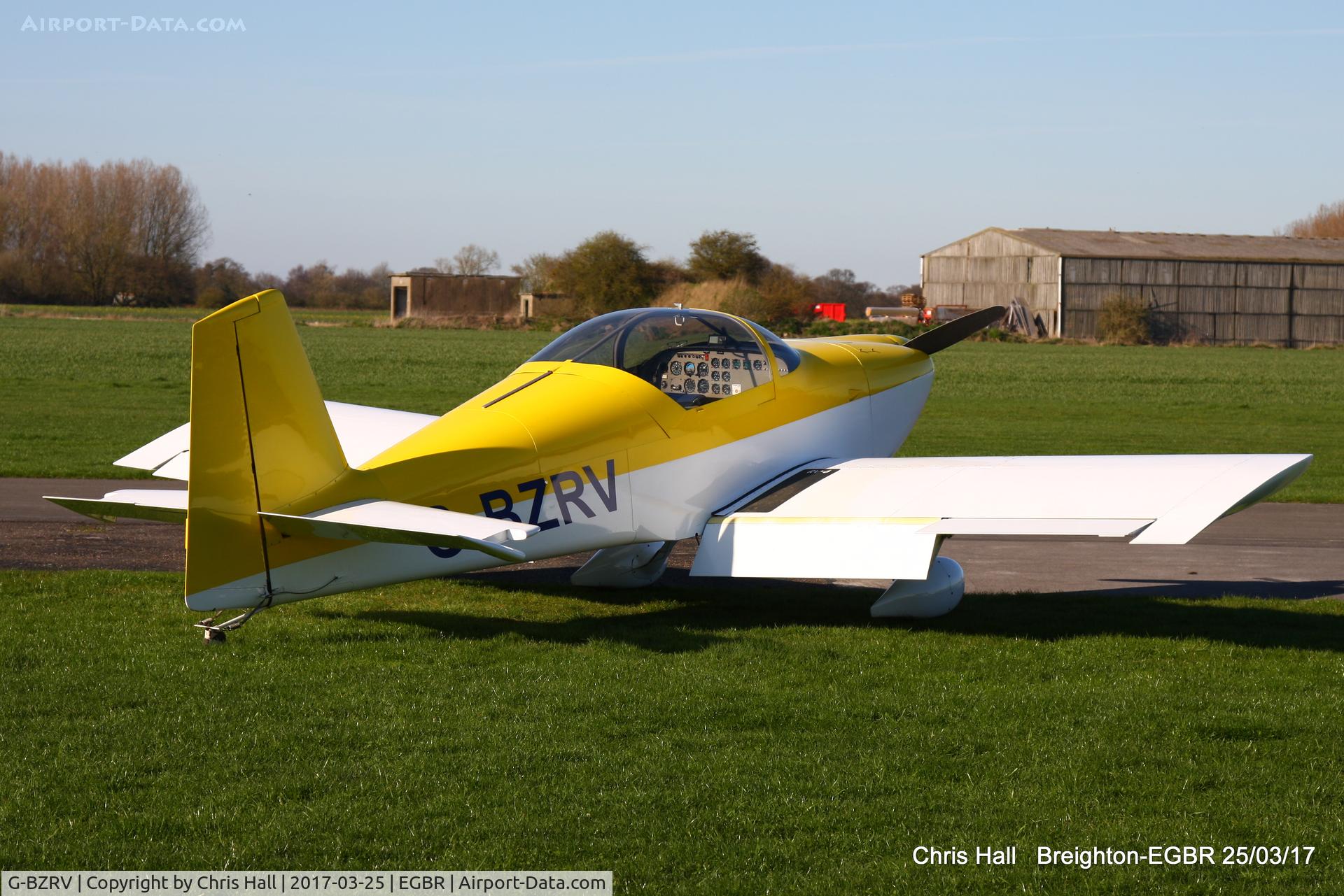 G-BZRV, 2002 Vans RV-6 C/N PFA 181A-13573, at Breighton