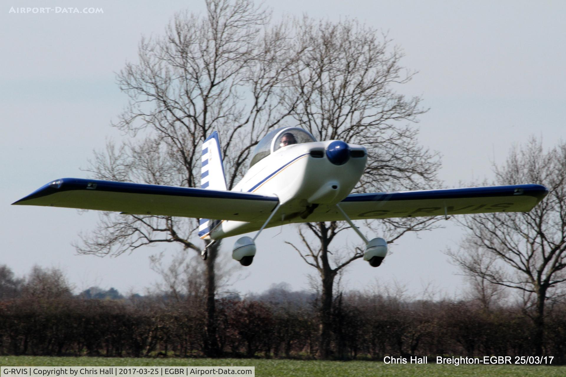 G-RVIS, 2003 Vans RV-8 C/N PFA 303-14031, at Breighton