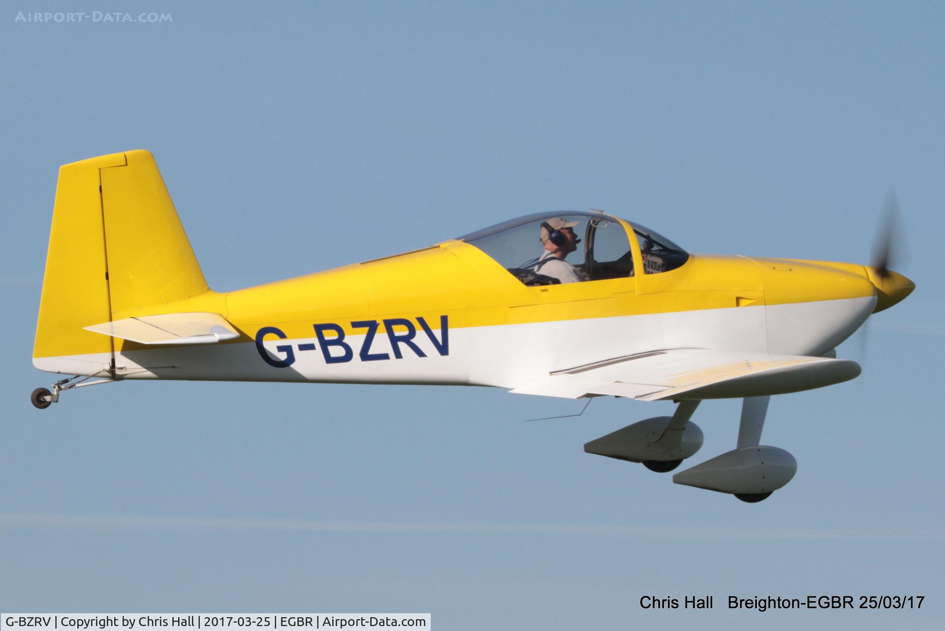 G-BZRV, 2002 Vans RV-6 C/N PFA 181A-13573, at Breighton