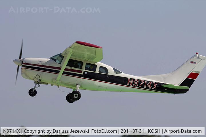 N9714X, 1962 Cessna 210B C/N 21058014, Cessna 210B Centurion CN 21058014, N9714X