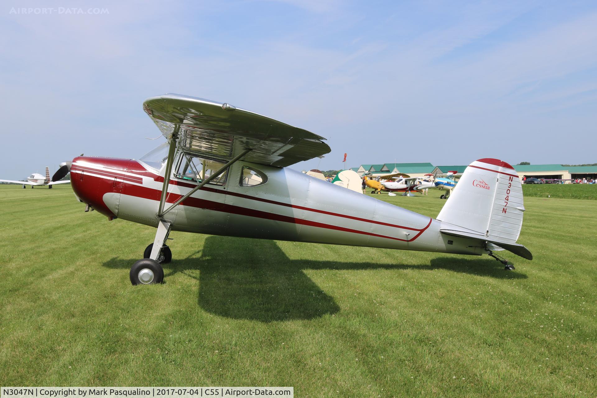 N3047N, 1947 Cessna 140 C/N 13305, Cessna 140