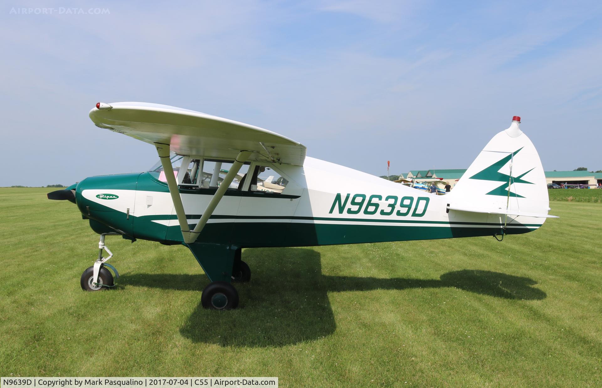 N9639D, 1959 Piper PA-22-150 C/N 22-6552, Piper PA-22-150