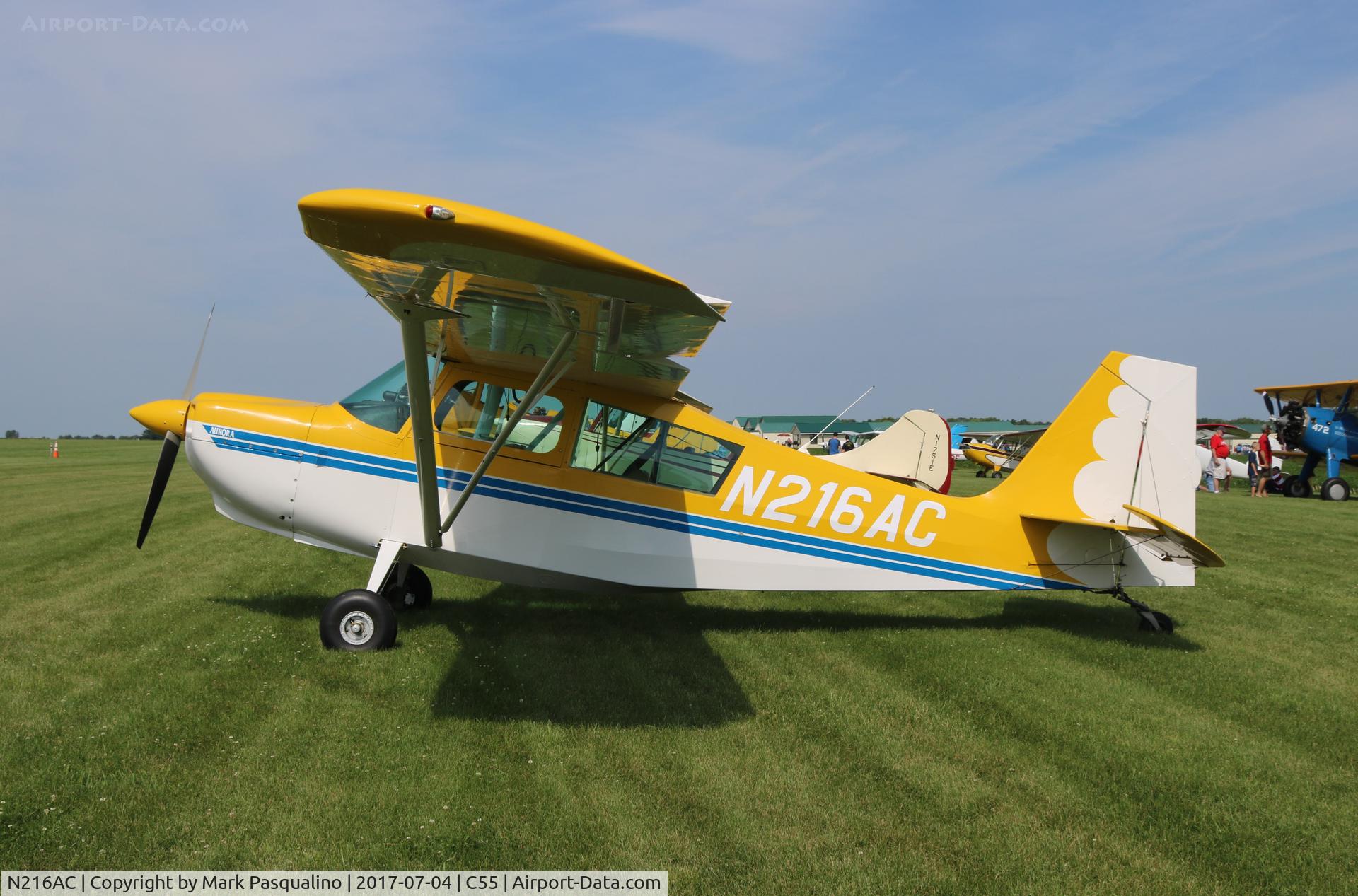 N216AC, 2000 American Champion 7ECA Citabria C/N 1381-2000, American Champion 7ECA