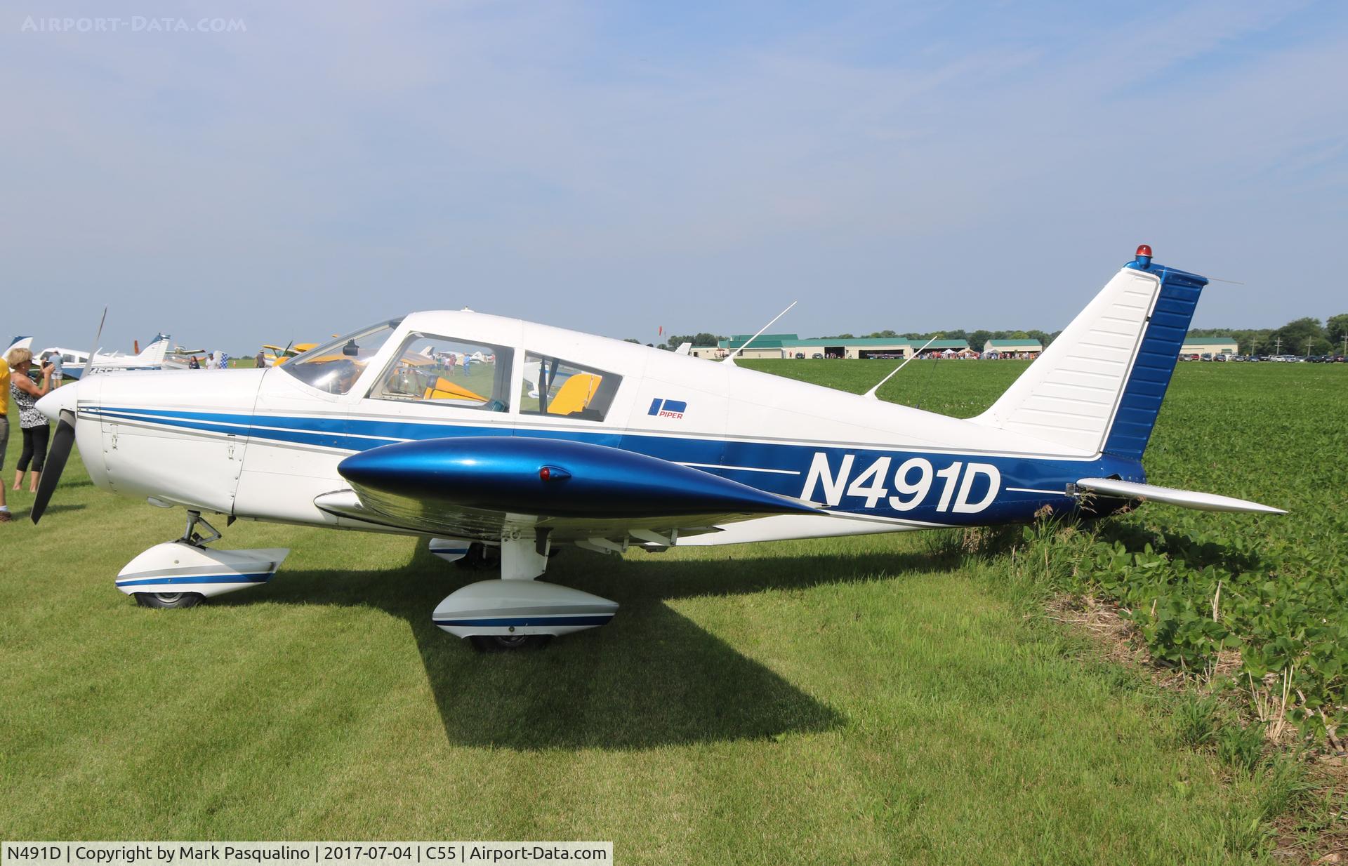 N491D, 1973 Piper PA-28-140 C/N 28-7325632, Piper PA-28-140