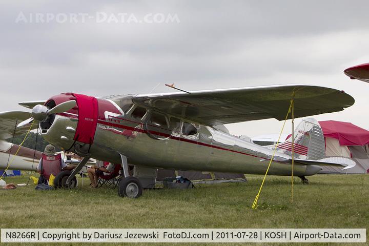 N8266R, 1949 Cessna 195 C/N 7550, Cessna 195A CN 7550, N8266R
