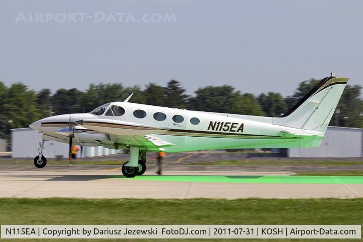 N115EA, 1978 Cessna 340A C/N 340A0484, Cessna 340A CN 340A0484, N115EA