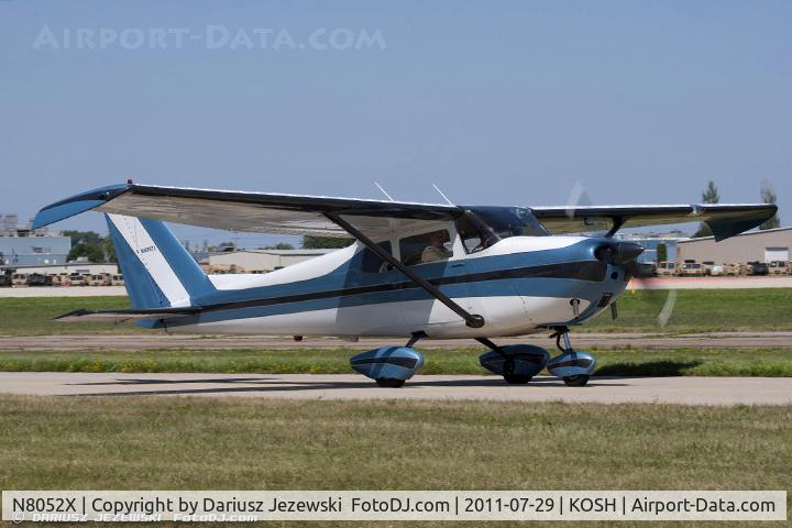 N8052X, 1961 Cessna 172B C/N 17248552, Cessna 172B Skyhawk CN 17248552, N8052X