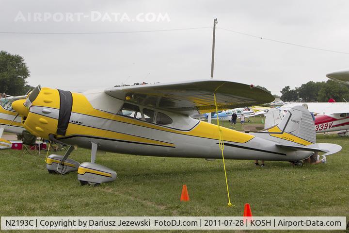 N2193C, 1955 Cessna 195B Businessliner C/N 16178, Cessna 195B CN 16178, N2193C