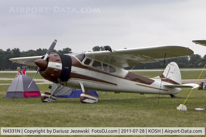 N4331N, 1947 Cessna 195 C/N 7078, Cessna 195 CN 7078, N4331N