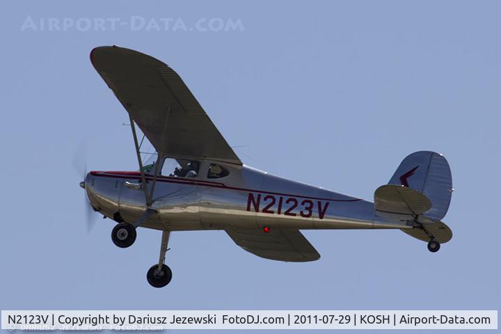 N2123V, 1948 Cessna 120 C/N 14734, Cessna 120 CN 14734, N2123V