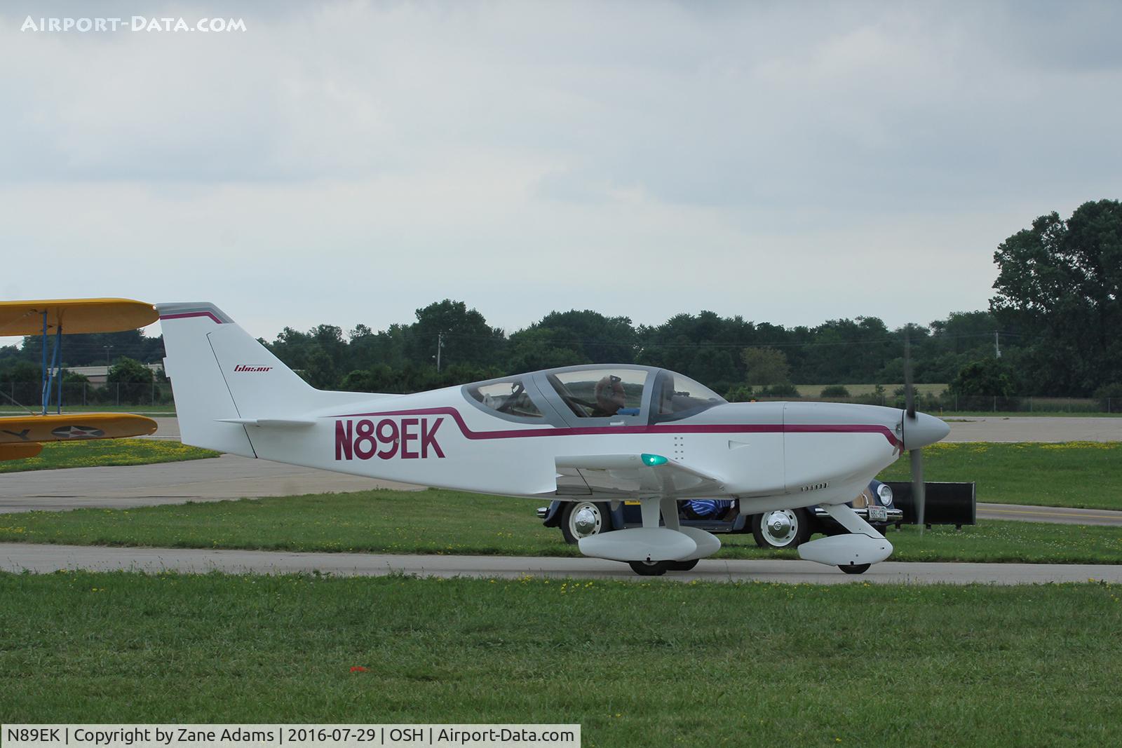 N89EK, 1996 Stoddard-Hamilton Glasair II FT C/N 2089, 2016 EAA AirVenture - Oshkosh Wisconsin